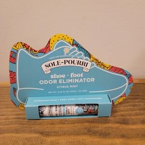 Sole-Pourri  Shoe+Foot Odor Eliminator, Citrus Mint, 10 ml